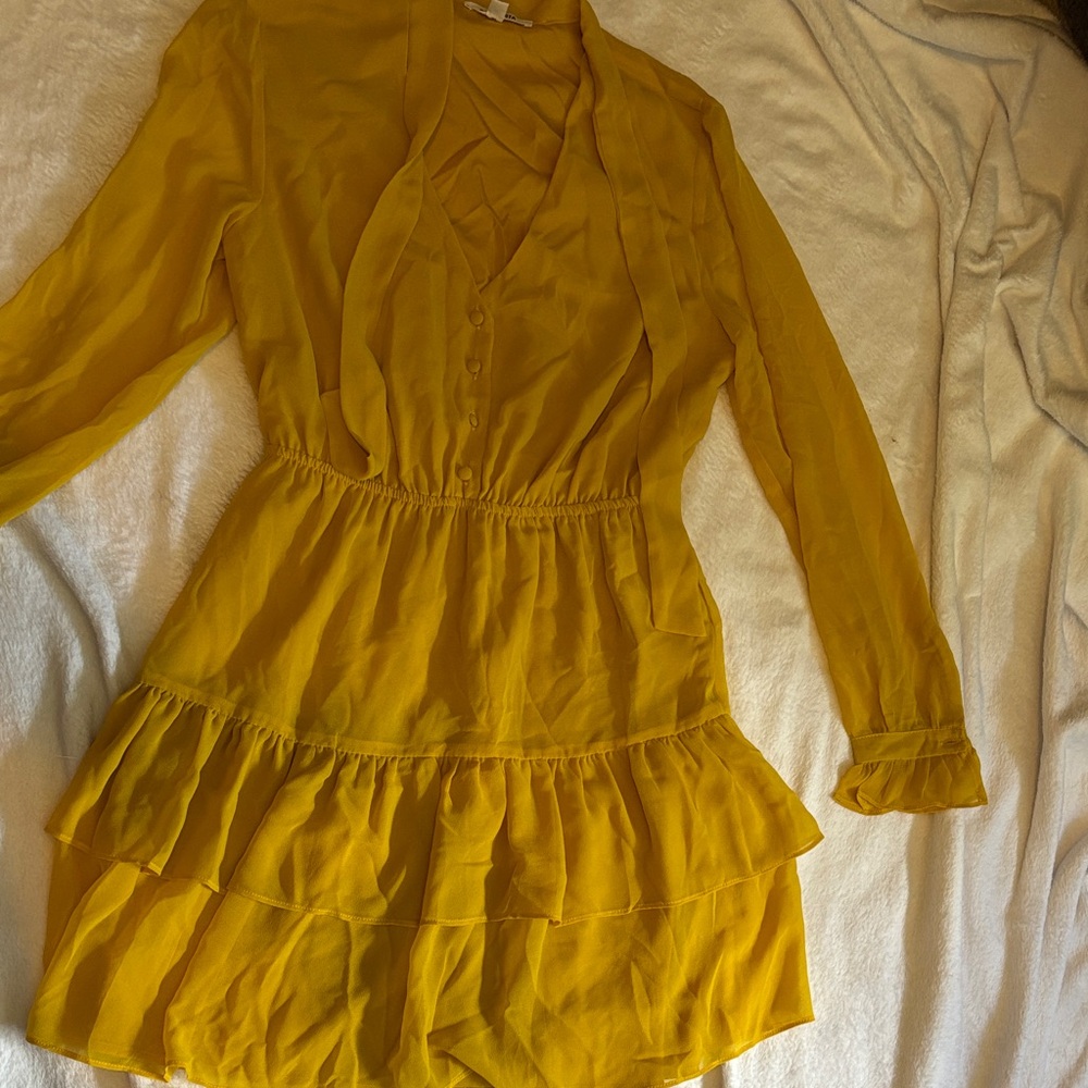 BB Dakota Vibrant Yellow dress